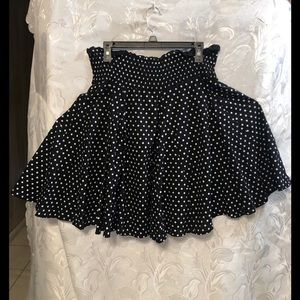 Candy Rain Black White Polka Dot